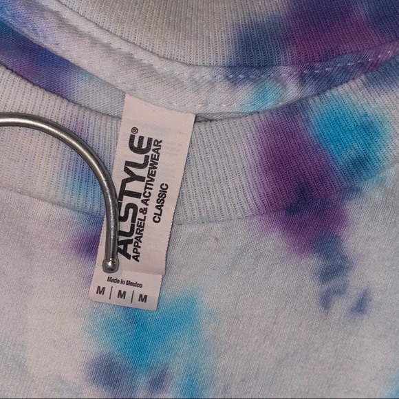 Chris Brown 2019 Indigoat Tour Concert Tie Dye Tee - Picture 3 of 5